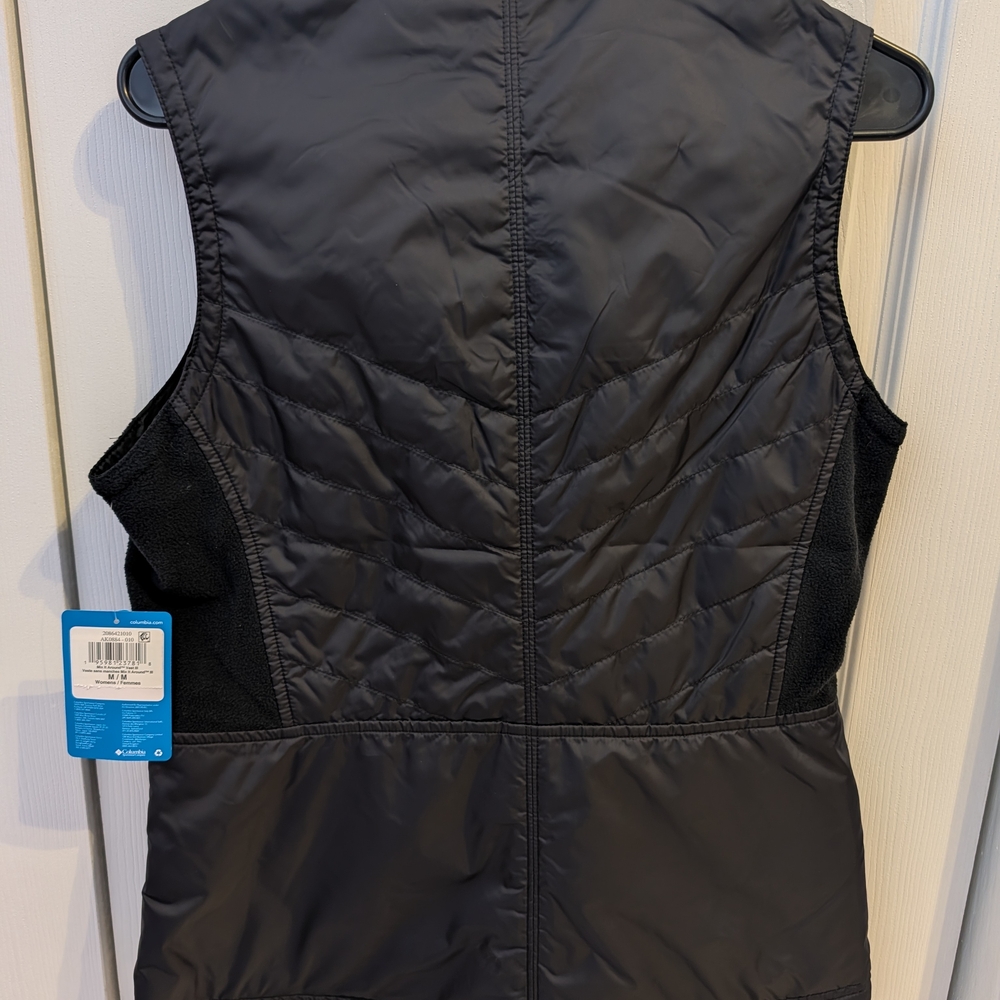Columbia Black Fleece-Lined Vest - Picture 3 of 4